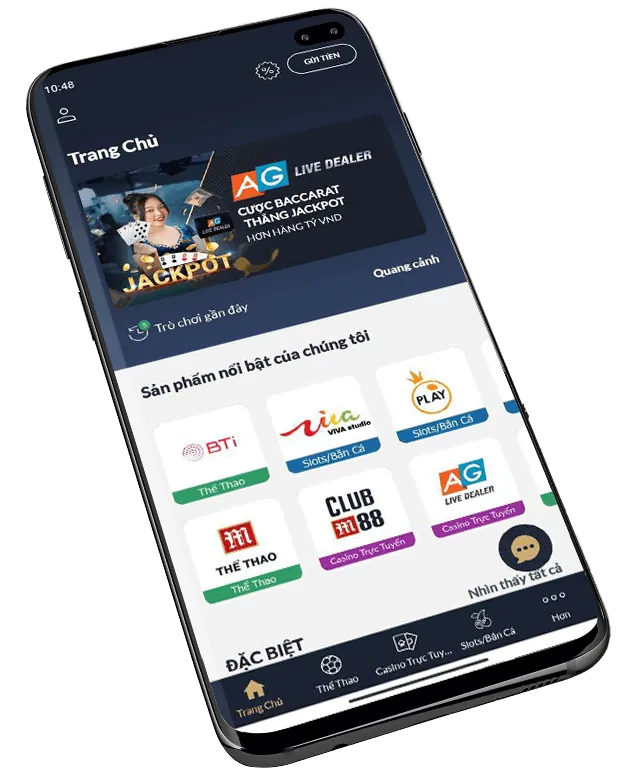 Giao diện cá cược trực tiếp với tỷ lệ cược thay đổi